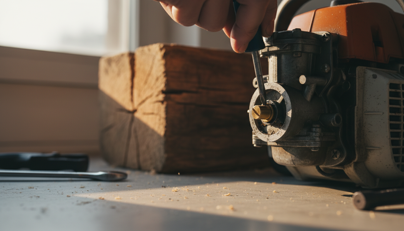 découvrez comment régler facilement le carburateur de votre tronçonneuse pour optimiser ses performances et prolonger sa durée de vie grâce à notre guide pratique étape par étape.