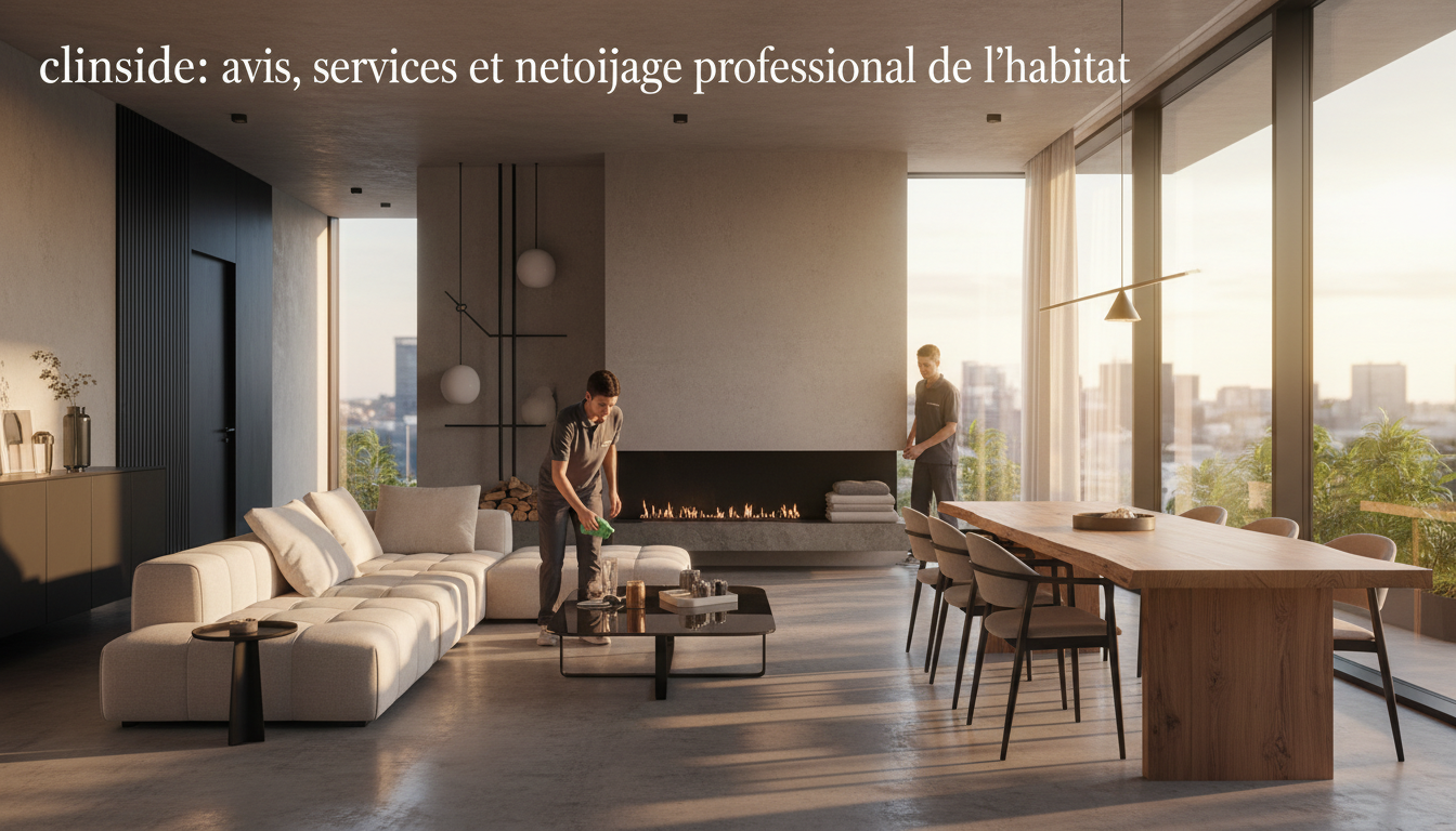 découvrez l'avis complet sur clinside, spécialiste du nettoyage professionnel de l'habitat, et explorez leurs services de qualité pour un intérieur impeccable.