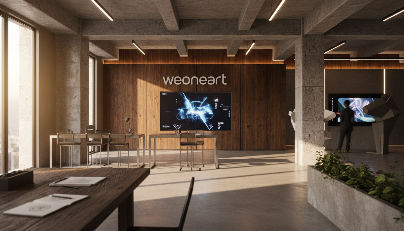 weoneart est une plateforme dédiée à la promotion des artistes et créateurs numériques, offrant un espace pour exposer, partager et valoriser vos œuvres digitales.