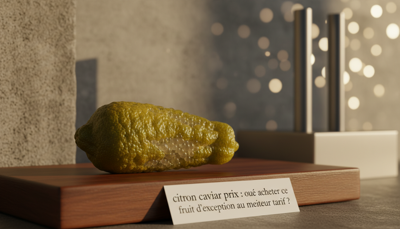 découvrez le prix du citron caviar et trouvez où acheter ce fruit d'exception au meilleur tarif. guide d'achat et conseils pour savourer ce trésor culinaire unique.