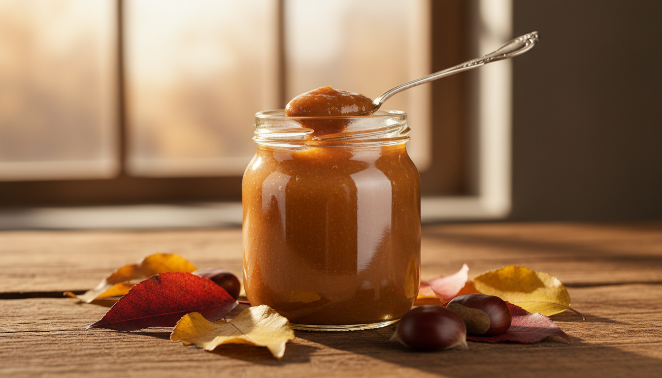 découvrez notre recette traditionnelle et onctueuse de confiture de châtaigne maison, une douceur authentique pour vos petits déjeuners et goûters.