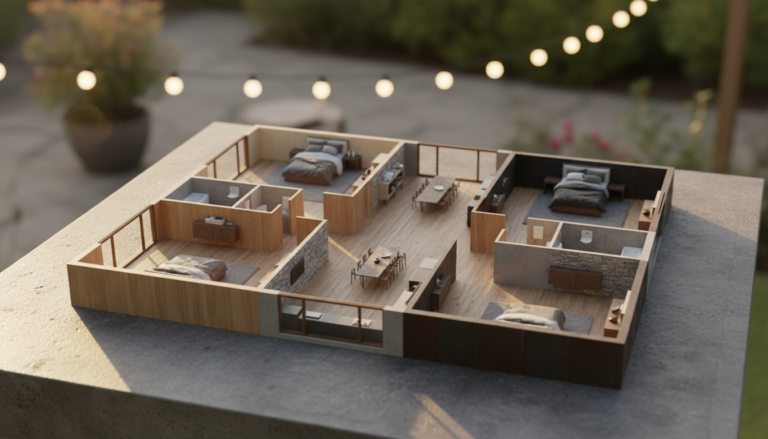 découvrez des plans de maison plain-pied avec 4 chambres, incluant divers modèles et idées d'aménagement pour optimiser votre espace de vie.