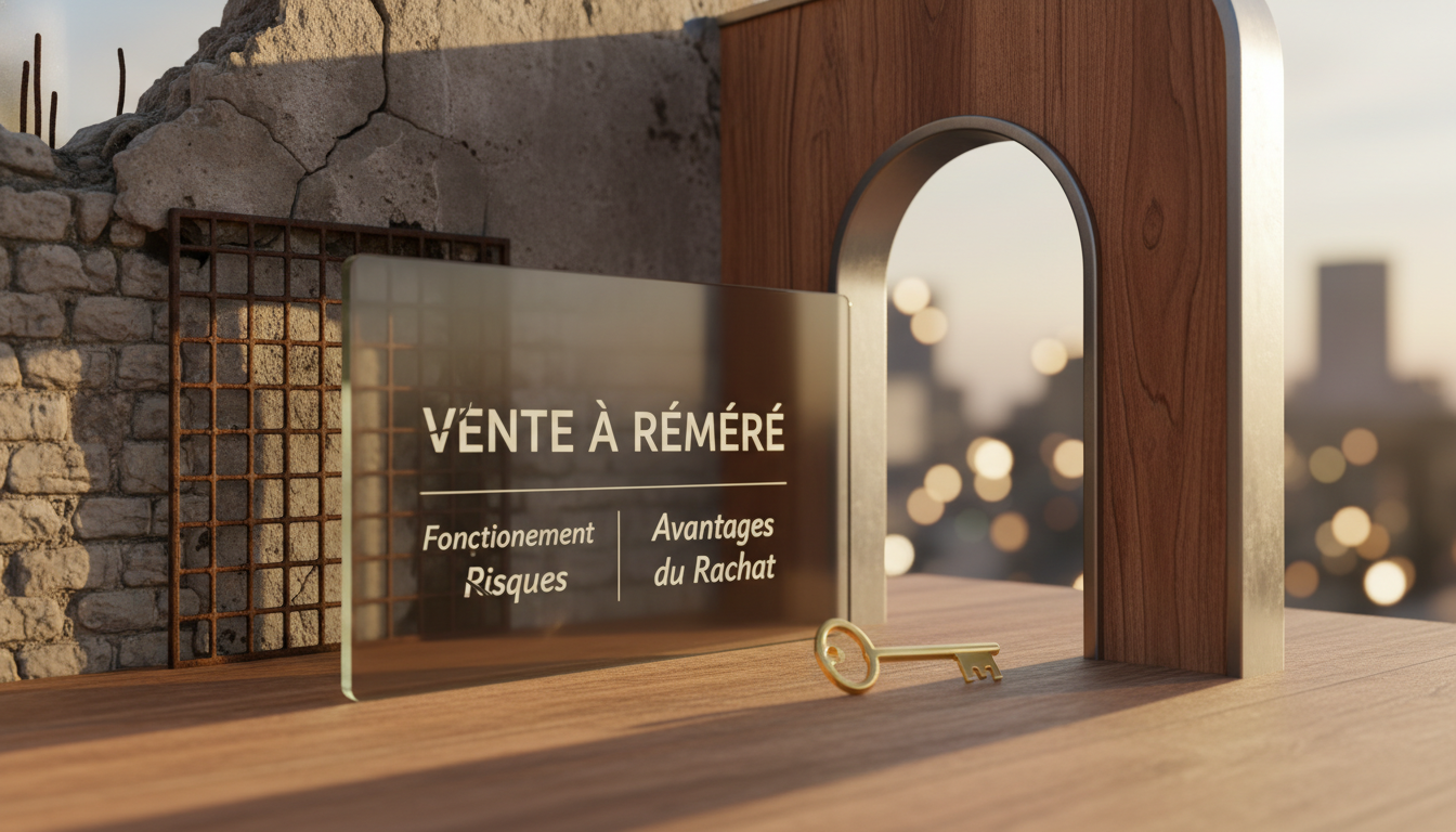 découvrez le fonctionnement de la vente à réméré, ses risques et avantages pour optimiser votre rachat immobilier en toute sérénité.