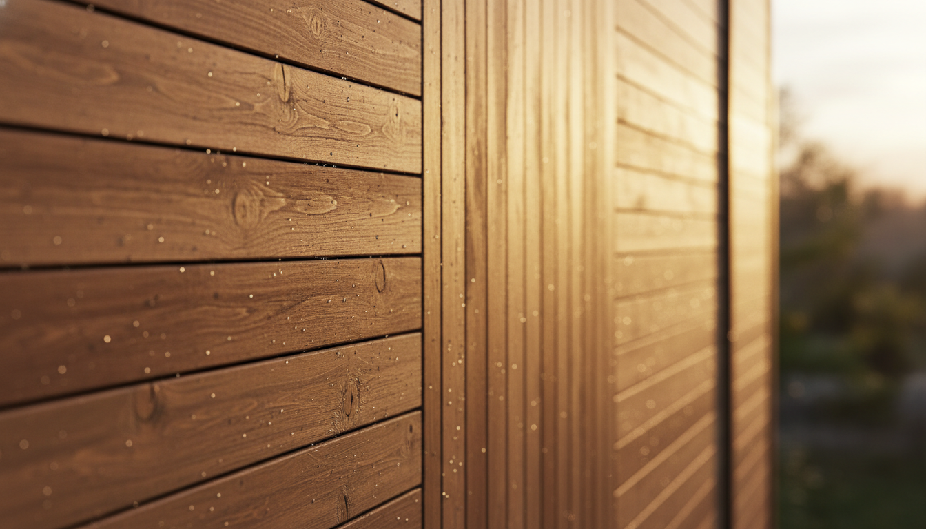 découvrez les différences entre bardage et clin pour votre façade en bois et choisissez la meilleure option pour protéger et embellir votre maison.