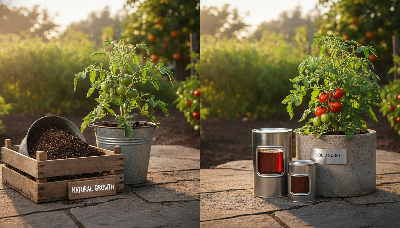 découvrez quel engrais pour tomate est le plus efficace : naturel ou liquide. guide complet pour choisir le meilleur booster et obtenir de belles récoltes saines et abondantes.
