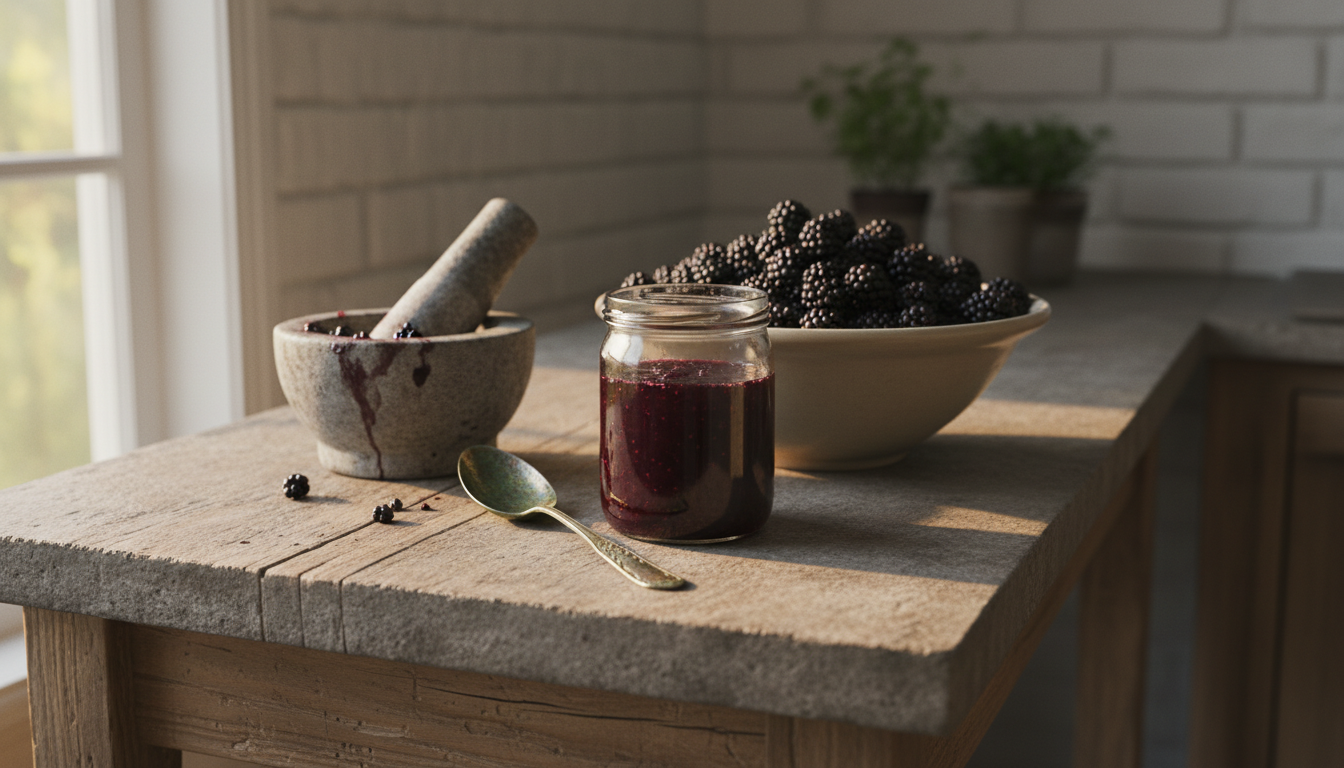 découvrez la recette de grand-mère inratable pour une gelée de mûres sauvages délicieusement naturelle et savoureuse, parfaite pour vos petits déjeuners et desserts.