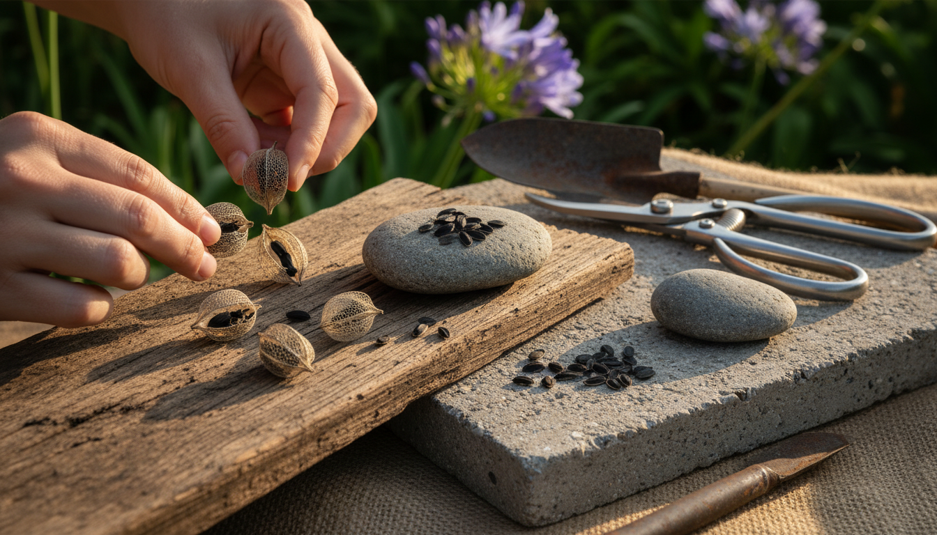 découvrez comment récolter et semer facilement les graines d'agapanthe pour embellir votre jardin avec ces magnifiques fleurs estivales.