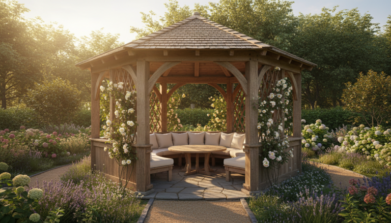 découvrez comment choisir le kiosque en bois idéal et aménager votre pavillon de jardin pour créer un espace extérieur accueillant et esthétique.