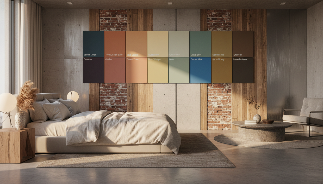 découvrez 15 idées de couleurs tendance pour la peinture de votre chambre en 2026 et transformez votre intérieur avec style et modernité.