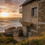 découvrez cette maison à vendre à batz-sur-mer, alliant charme authentique et vue imprenable sur la côte sauvage. un véritable havre de paix pour les amoureux de la nature et de l'histoire.